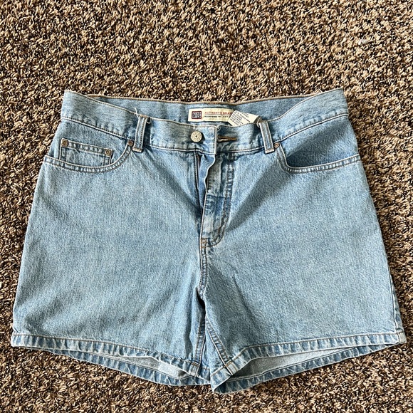 faded glory authentic brand light washed denim shorts - Picture 2 of 2